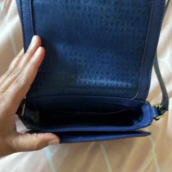 Kate Spade Blue Crossbody purse - Picture 3 of 4